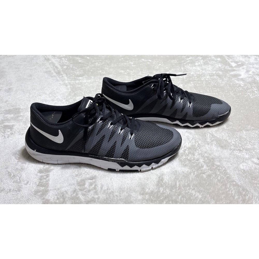 Nike Free Trainer 5.0 V6 719922-010 Mens 9.5 Cross Training Shoes Black Gray Gym